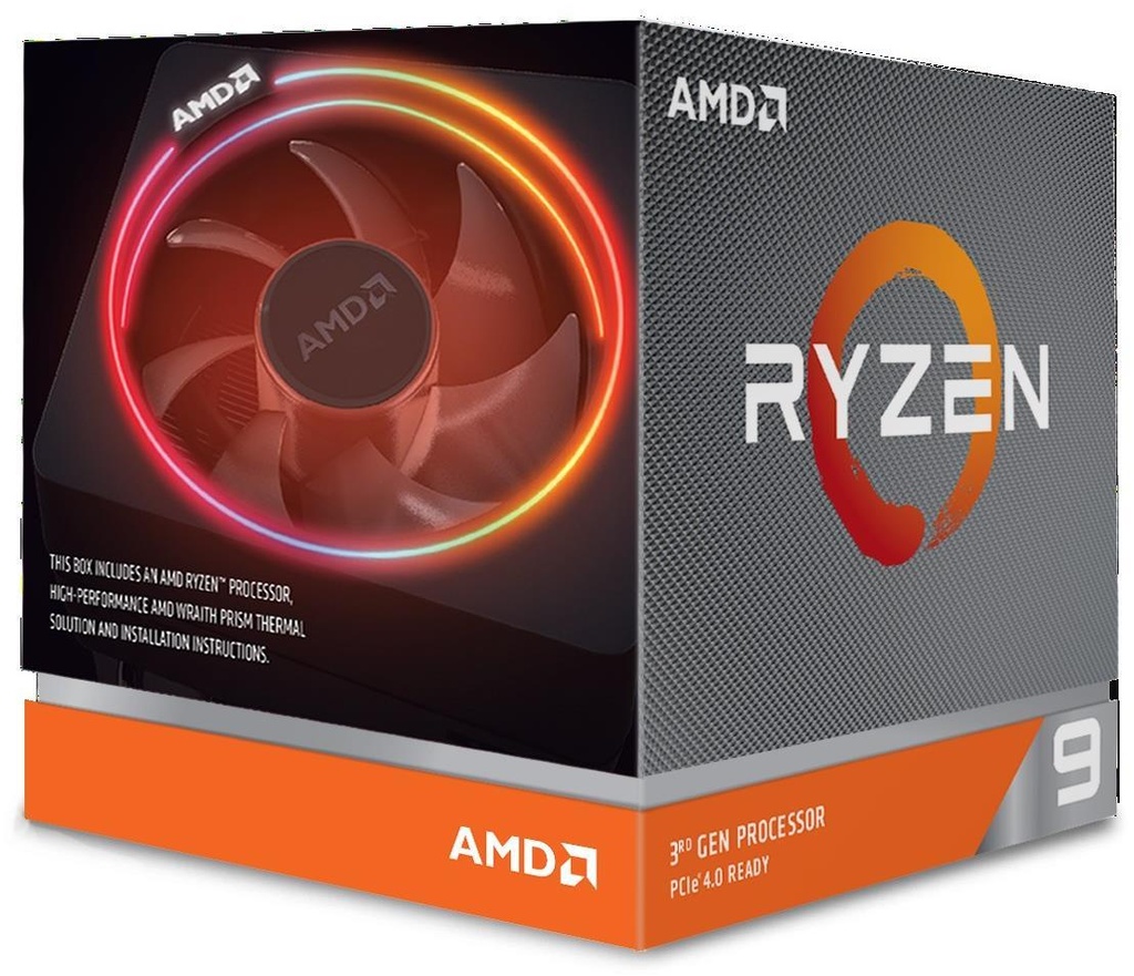 100-100000023BOX - AMD Ryzen 9 3900X 12-Core 3.80GHz 64MB L3 Cache Socket AM4 Processor