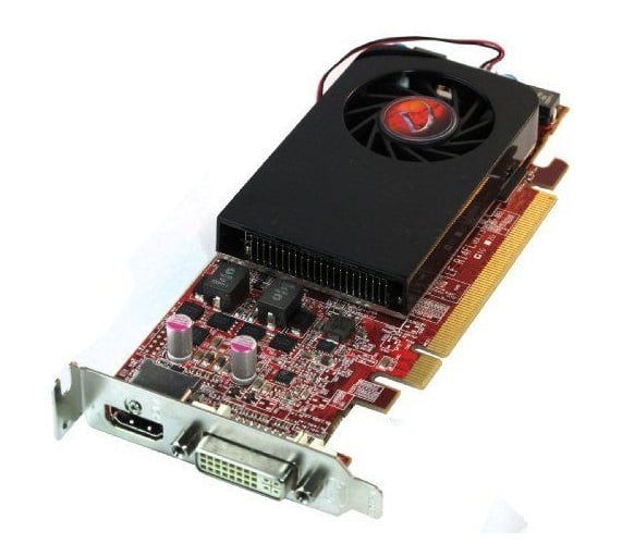 100-505588 - AMD FirePro 2450 512MB GDDR3 PCI Express 2.0 x1 1920 x 1200 Multi-View Workstation Graphics Card