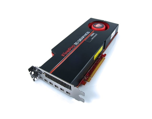 100-505692 - ATI Tech ATI FirePro V9800P 4GB 256-Bit GDDR5 PCI Express 2.1 x16 DisplayPort Workstation Video Graphics Card