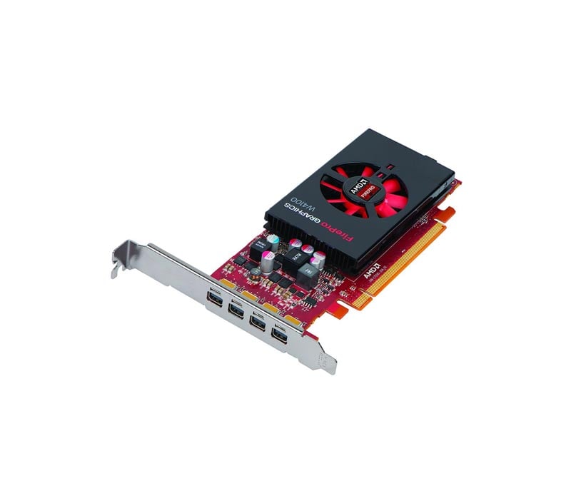 100-505979 - AMD FirePro W4100 PCI-Express 3.0 2GB GDDR5 4Mini DisplayPorts Low Profile Video Graphics Card