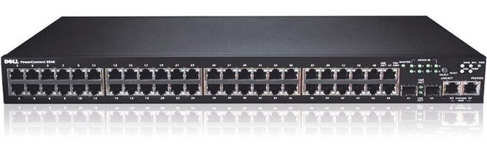 00219BB3CA5B - Dell PowerConnect 3548 48-Ports 10/100 Base-T PoE Managed Switch (Refurbished)