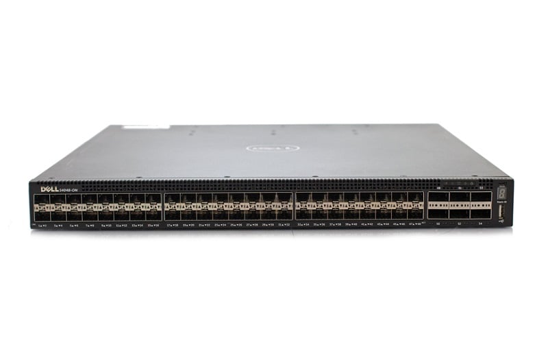 004JJR - Dell S4048 S-Series 48 x 10GbE SFP+ and 6 x 40GbE Ports Layer 2 and 3 Network Switch