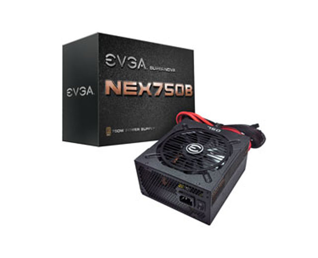 120-PB-0750-KR - EVGA SuperNOVA NEX750B Bronze Power Supply