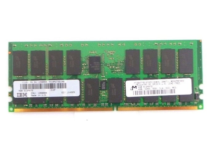 12R8994 - IBM 4GB DDR2-533MHz PC2-4200 ECC Registered CL4 276-Pin DIMM Memory Module