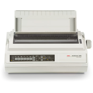 35219 - OKI Microline 3410 A4 Mono Dot Matrix Printer