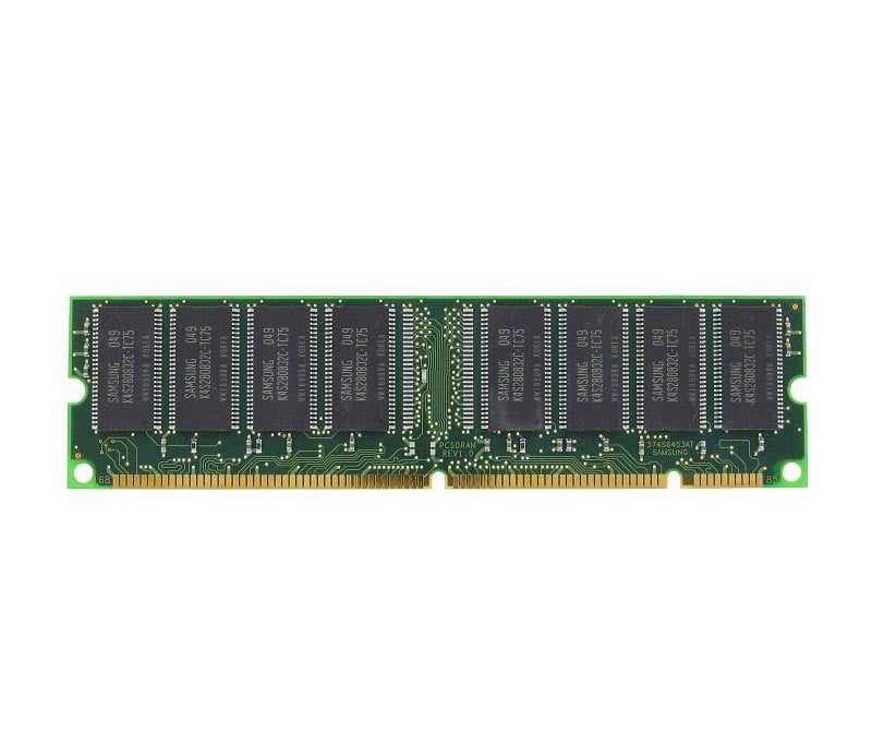 141008-001N - HP 256MB 100MHz PC100 non-ECC Unbuffered CL2 168-Pin DIMM 3.3V Memory Module