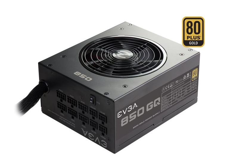 210-GQ-0650-V1 - EVGA 650 GQ 650-Watts 80 Plus Gold Certified Semi Modular Eco Mode Power Supply