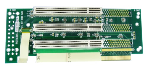 00D8631 - IBM PCI Express Riser Card 2 (2 X8 LP Slots + 1 X4 LP for Slot less RAID) for System x3630 M4