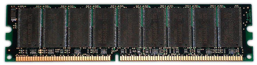 272934-001 - HP 1GB DDR-266MHz PC2100 ECC Unbuffered CL2.5 184-Pin DIMM 2.5V Memory Module