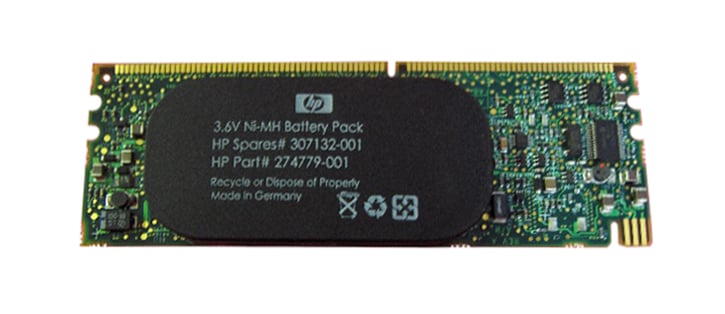 309522-001 - HP 256MB 72-Bit DDR Battery Backed Write Cache (BBWC) Memory Board with Battery for HP Smart Array P600