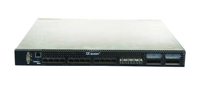 31422-07 - QLogic SANbox 5602 8-Port SFP mini-GBIC Fibre Channel Stackable Switch