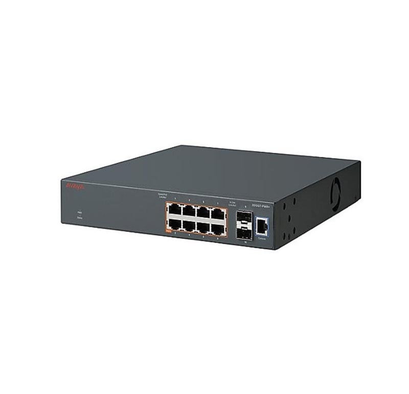 3510GT-PWR+ - Avaya 3500 Series 8-Ports 101001000BaseT PoE+ 802.3afat with 2 SFP Ports Gigabit Ethernet Switch