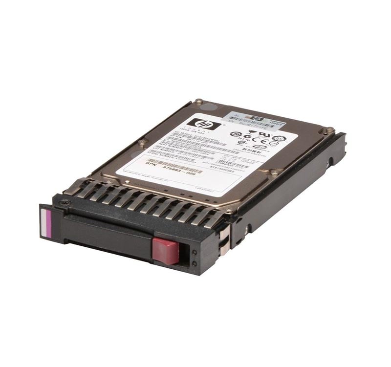 375863-010 - HP 146GB 10000RPM SAS Dual Port 2.5-inch Hot Pluggable Hard Drive with Tray