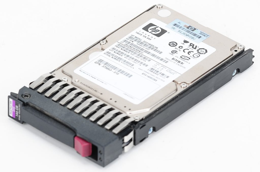 375863-010N - HP 146GB 10000RPM SAS 3GB/s Hot-Pluggable Dual Port 2.5-inch Hard Drive