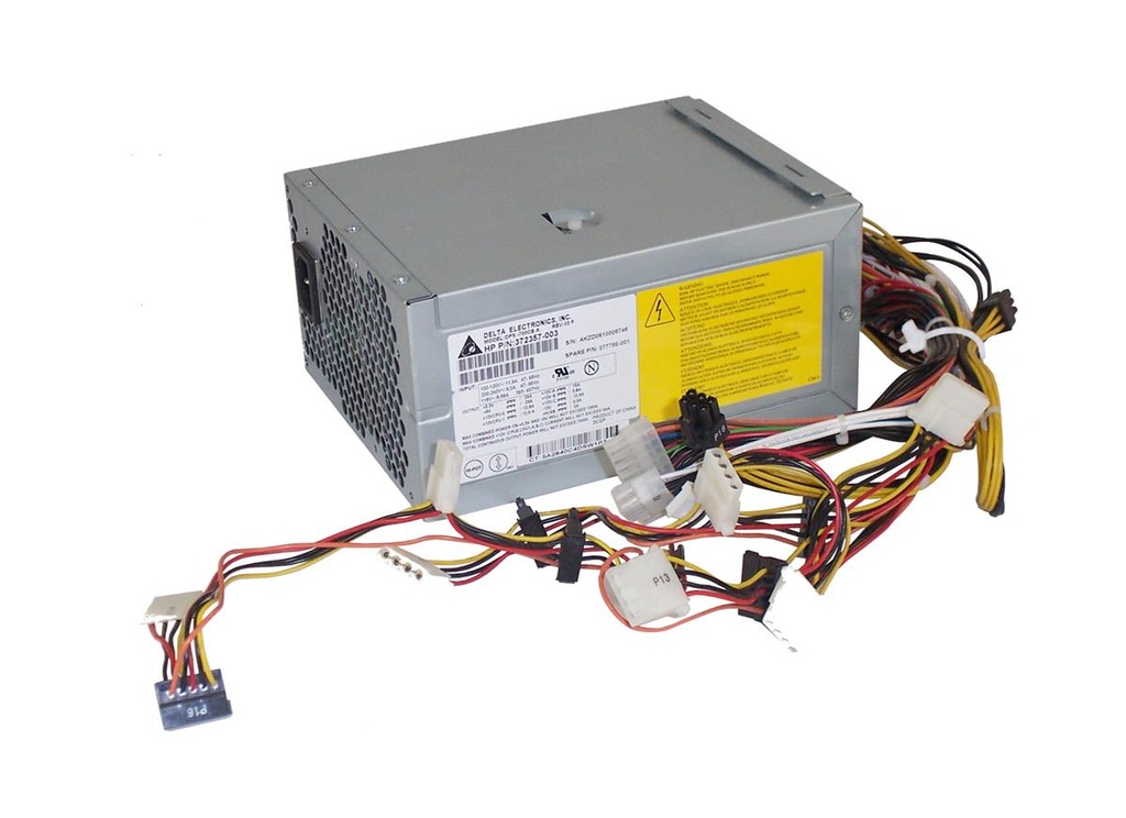 377788-001 - HP 750-Watts 24-Pin Redundant Hot-Pluggable ATX Power Supply for XW9300 Workstations