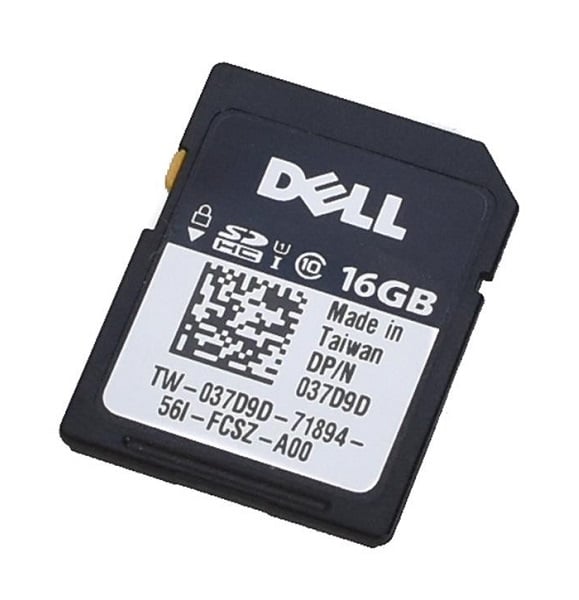 37D9D - DELL 16GB Secure Digital High Capacity CLASS 10 SDHC Card