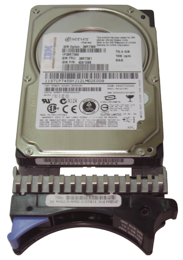 00Y2430 - IBM 600GB 10000RPM SAS 6GB/s SFF Hard Drive with Tray