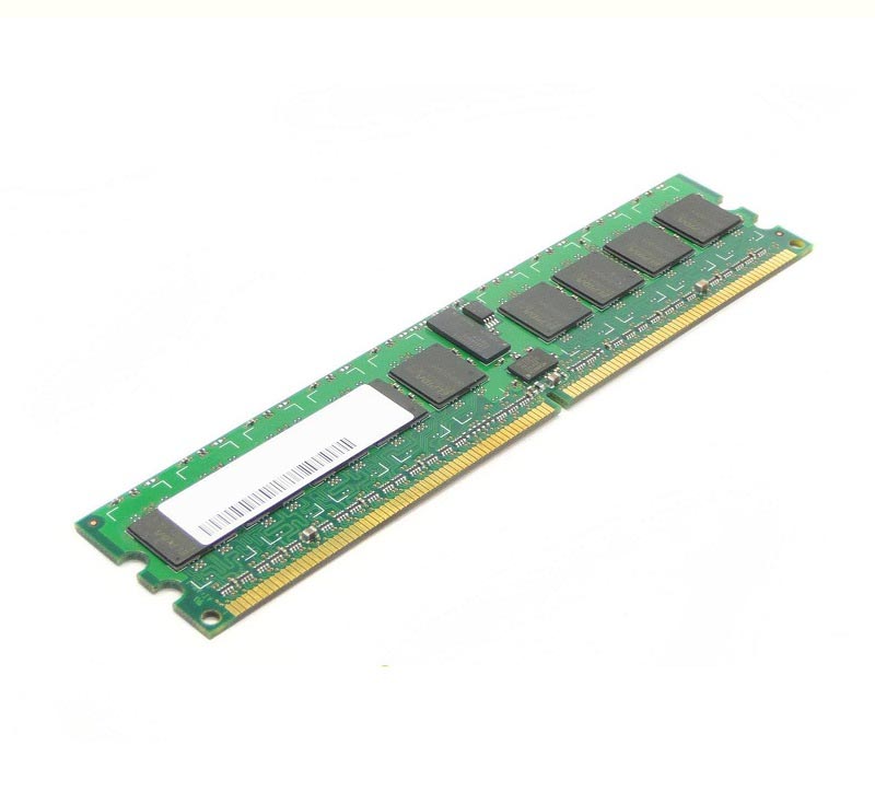 010108-001 - HP 1GB DDR2-400MHz PC2-3200 ECC Registered CL3 240-Pin DIMM 1.8V Single Rank Memory Module