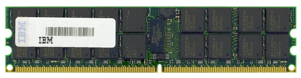41Y2715 - IBM 4GB Kit (2 X 2GB) DDR2-533MHz PC2-4200 ECC Registered CL4 240-Pin DIMM 1.8V Dual Rank Memory