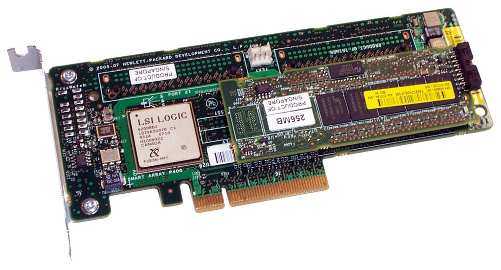 012760-002 - HP Smart Array P400 PCI-Express 8-Channel Serial Attached SCSI / SAS RAID Controller Card with 256MB Battery Backed Write Cache