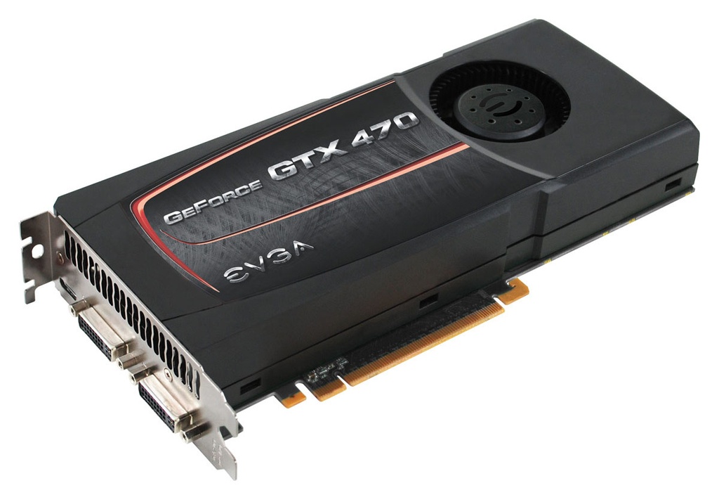 012-P3-1470-AR - EVGA GeForce GTX 470 1280MB 320-Bit GDDR5 PCI Express 2.0 x16 HDCP Ready SLI Support Dual DVI/ mini HDMI Video Graphics Card