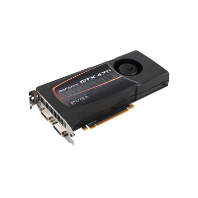 012-P3-1470-B6 - EVGA GeForce GTX 470 1280MB 320-Bit GDDR5 PCI Express 2.0 x16 HDCP Ready SLI Support Dual DVI mini HDMI Video Graphics Card