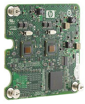 448066-001 - HP NC364M PCI-Express 1GbE Quad Port Fibre Channel Mezzinine Adapter Network Interface Card for HP c-Class BladeSystem