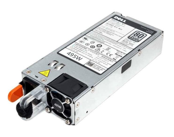 450-17884 - Dell 495-Watts Hot-Pluggable Redundant Dual Power Supply