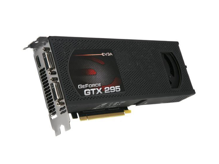 017-P3-1297-KR - EVGA GeForce GTX 295 CO-OP Hydro Copper 1.8GB GDDR3 SLI ready PCI Express 2.0 x16 Video Graphics Card