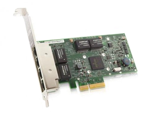 462-7433 - Dell Broadcom BCM5719 PCI-Express 2.0 x4 4-Ports Gigabit Ethernet Card