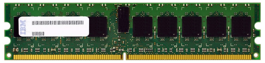 46C0523 - IBM 1GB DDR2-667MHz PC2-5300 ECC Registered CL5 240-Pin DIMM 1.8V Single Rank Memory Module