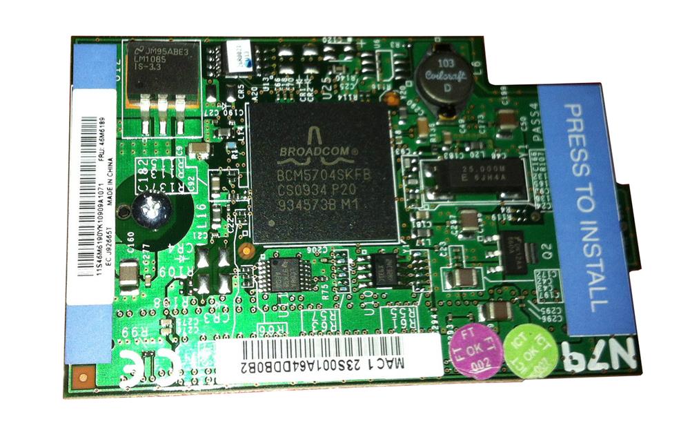 46M6189 - IBM Ethernet EXPANSION Card (CFFV) for IBM BladeCenter - Network Adapter - PCI-X -