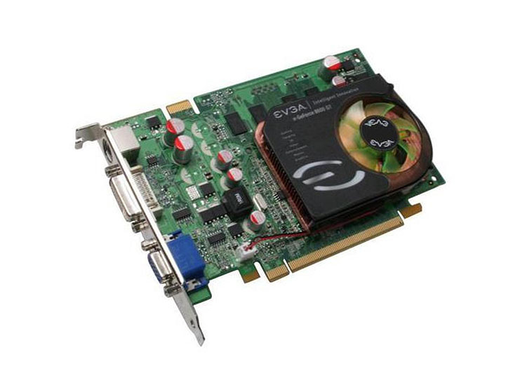 01G-P2-N795-KR - EVGA GeForce 8600GT 1GB 128-Bit GDDR2 PCI Express x16 HDCP Ready SLI Support Video Graphics Card