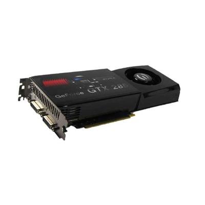 01G-P3-1180-S3 - EVGA GeForce GTX 285 1GB 512-Bit DDR3 PCI Express 2.0 x16 Dual DVI/ HDTV-Out/ HDCP Ready/ SLI Sup-Port Video Graphics Card