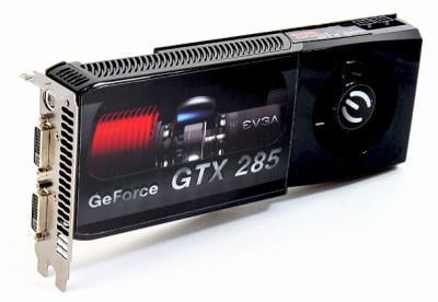 01G-P3-1180-TX - EVGA GeForce GTX 285 1GB 512-Bit DDR3 PCI Express 2.0 x16 Dual DVI/ HDTV-Out/ HDCP Ready/ SLI Support Video Graphics Card