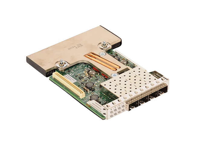 4JDKX - Dell Broadcom 57840S 10Gb RNDC Quad Port SFP+ Direct Attach Rack Network Daughter Card