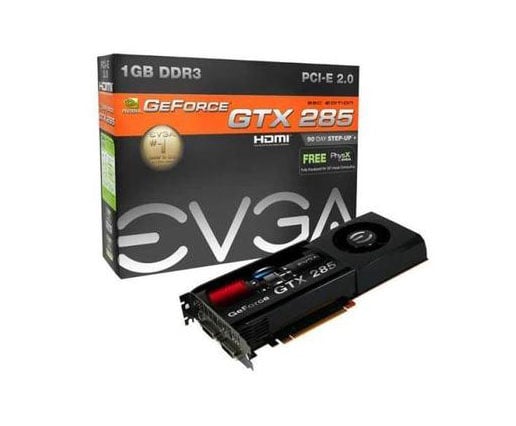 01G-P3-1287-KR - EVGA Nvidia GeForce GTX 285 SSC Edition 1GB 512-Bit GDDR3 PCI Express 2.0 Video Graphics Card