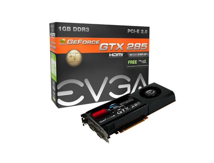 01G-P3-1288-KR - EVGA Nvidia GeForce GTX 285 FTW Edition 1GB 512-Bit GDDR3 PCI Express 2.0 Video Graphics Card