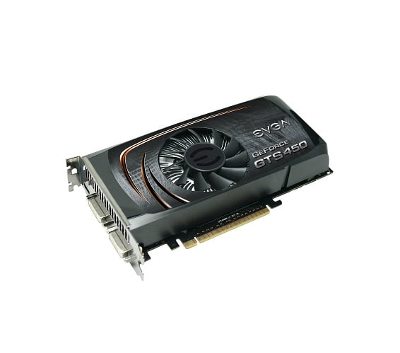 01G-P3-1351-KR - EVGA GeForce GTS 450 1GB 128-Bit GDDR5 PCI Express 2.0 x16 HDCP Ready SLI Support Video Graphics Card