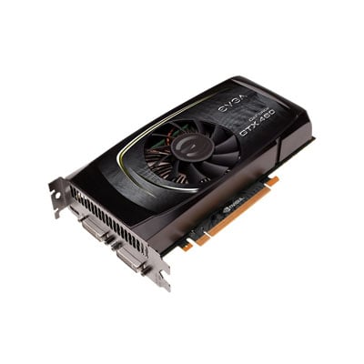 01G-P3-1366-B1 - EVGA GeForce GTX460 SE 1GB 256-Bit GDDR5 PCI Express 2.0 x16 DVI/ mini-HDMI Video Graphics Card