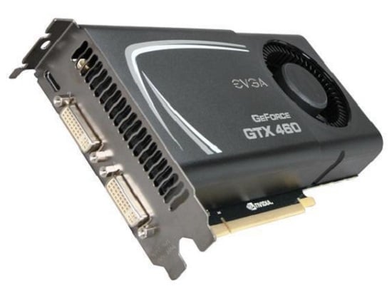 01G-P3-1373-AR - EVGA GeForce GTX 460 SuperClocked EE (External Exhaust) 1GB 256-Bit GDDR5 PCI Express 2.0 2560 x 1600 Graphics Card