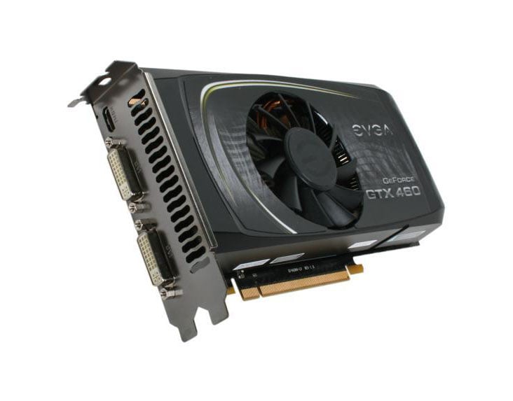 01G-P3-1380-KR - EVGA GeForce GTX 460 SSC+ 1GB GDDR5 256-Bit PCI Express 2.0 x16 Dual DVI mini HDMI Video Graphics Card