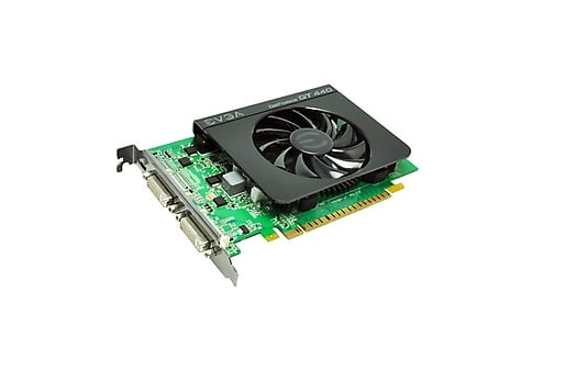 01G-P3-1441-KR - EVGA Geforce GT440 1GB DDR3 Dual DVI HDMI Video Graphics Card