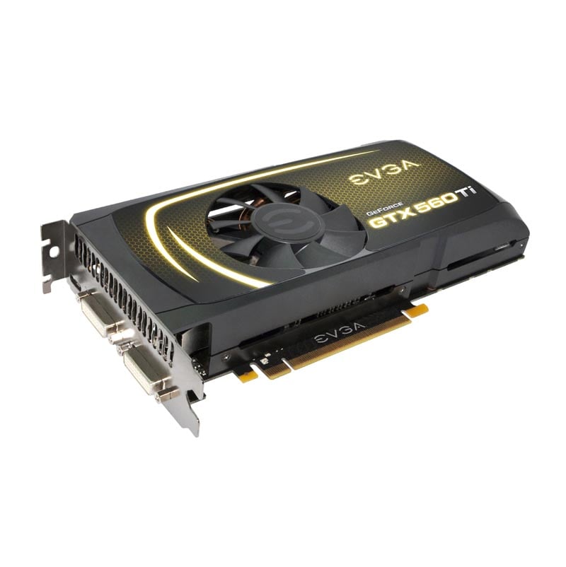 01G-P3-1563-AR - EVGA GeForce GTX 560 Ti SuperClocked 1GB 256-Bit GDDR5 PCI Express 2.0 2560 x 1600 Graphics Card