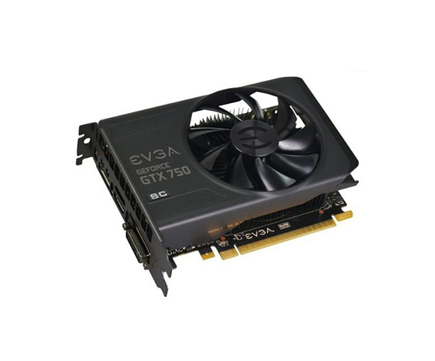 01G-P4-2753-KR - EVGA GeForce GTX 750 SuperClocked 1GB GDDR5 128-Bit DVI-I HDMI DisplayPort PCI Express 3.0 x16 Video Graphics Card