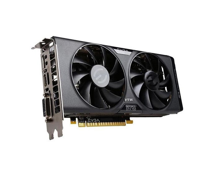 01G-P4-2757-KR - EVGA Nvidia GeForce GTX 750 FTW 1GB GDDR5 PCI Express DVI HDMI DisplayPort Video Graphics Card