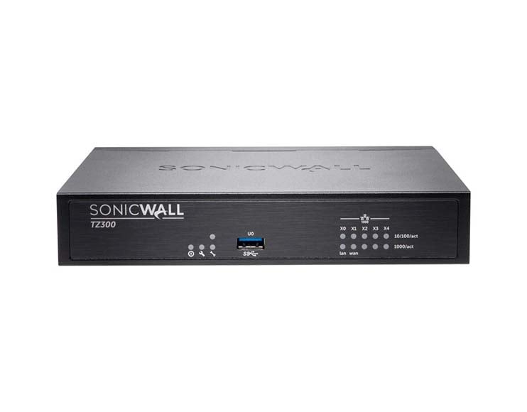 01-SSC-1743 - SonicWall TZ300 Advanced Edition Security Appliance with 3-Year Secure Upgrade Plus Program