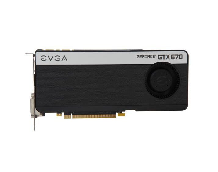 02G-P4-2672-KR - EVGA GeForce GTX 670 SuperClocked 2GB 256-Bit GDDR5 PCI Express 3.0 x16 HDCP Ready SLI Supported Video Graphics Card
