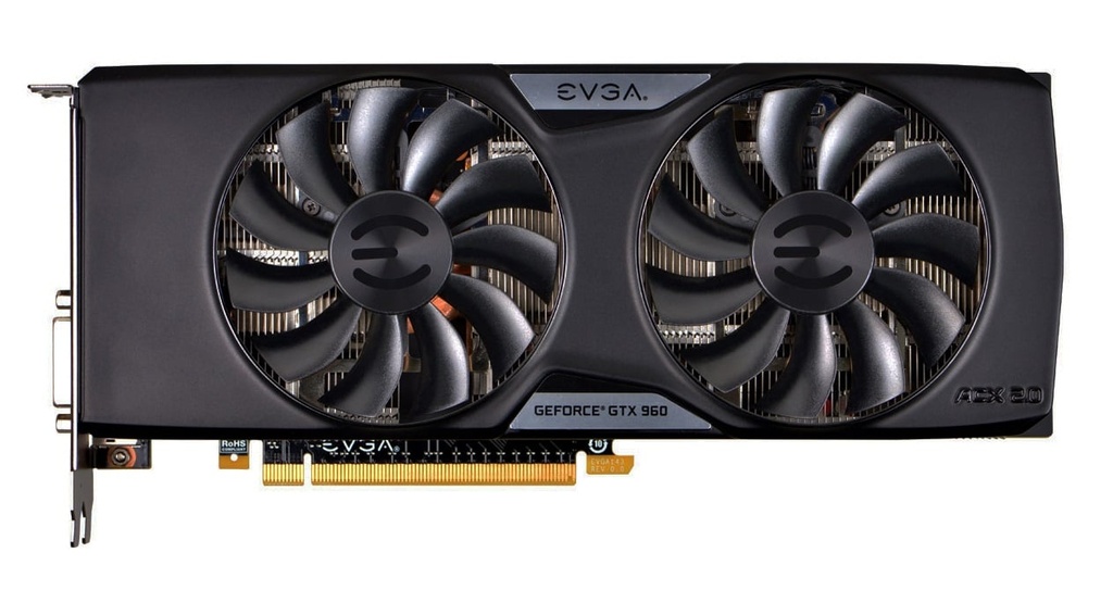 02G-P4-2966-KR - EVGA Nvidia GeForce GTX 960 SSC 2GB GDDR5 128-Bit PCI Express 3.0 Video Graphics Card