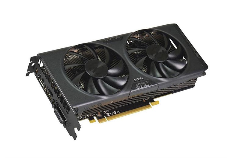 02G-P4-3757-AR - EVGA GeForce GTX 750 Ti FTW 2GB 128-Bit GDDR5 PCI Express 3.0 DVI-I HDMI DisplayPort Video Graphics Card